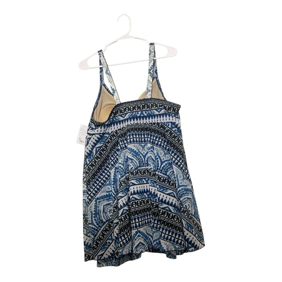 Women’s Swim By Cacique one piece swimsuit, size 18 - Picture 2 of 5